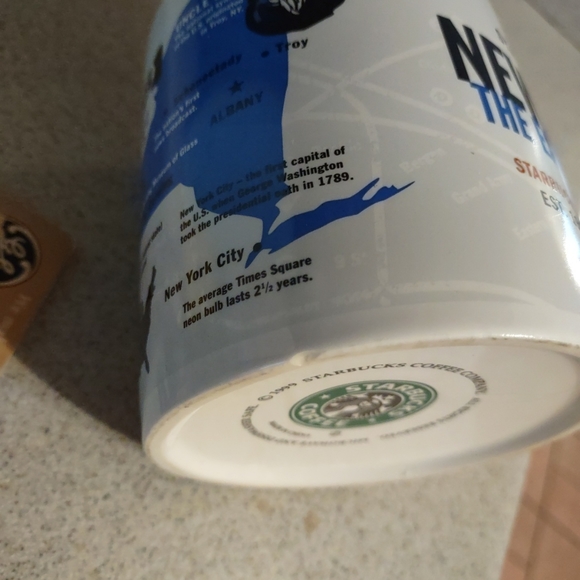 STARBUCKS New York City The Empire State Coffee MUG Cup Vtg 1999 collector - Picture 13 of 15